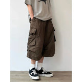 Breathable Oversized Grunge Hip Hop Cargo Short