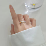 Adjustable Creative Daisy Flower Ring