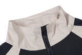 A stand collar of the Windbreaker Women's Jacket