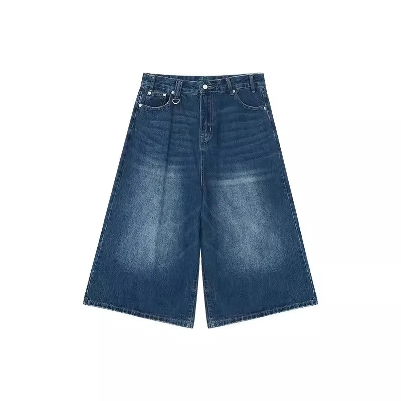 Men Summer Blue Cleanfit Denim Jorts