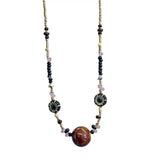 Handmade Bohemian Beaded Tiger Eye Necklace