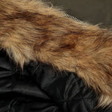 Streetwear Thick Vintage Broadcloth Fur Jacket