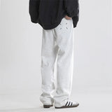 Streetwear Vintage Drape Baggy Pant Fleece Sweatpants