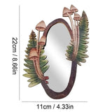Mushroom Aesthetic Retro Mirror