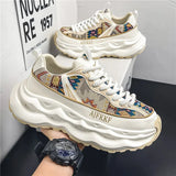 Breathable Chunky Designer Running Sneakers