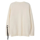 Women Streetwear Oversized Knitted Hip Hop Sweater