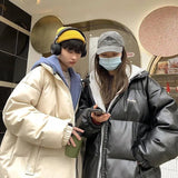 Winter Loose PU Leather Jacket