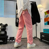 Solid Pink Vintage Pants