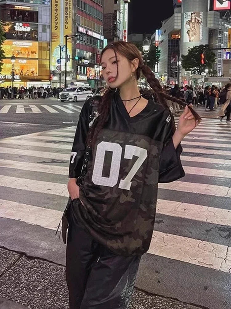 Women's Urban Camo Sports T-shirt