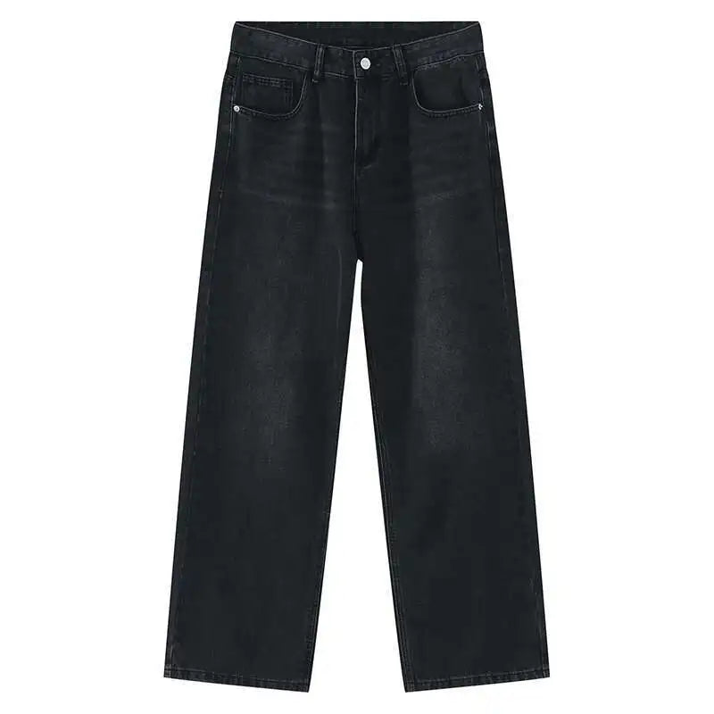 Wide Leg Vintage Straight Jeans