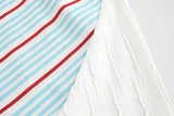 Striped Sports Raglan T-shirt