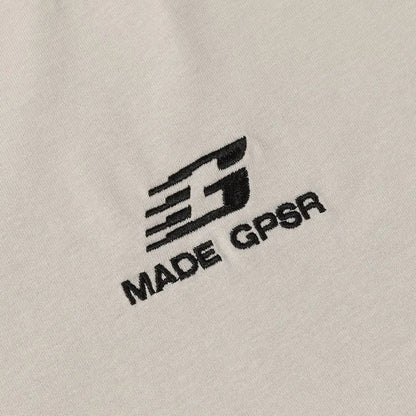 Y2K Embroidery Patchwork Sports T-shirt
