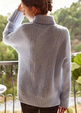 Y2K Cozy Chic Turtle Neck Casual Sweater