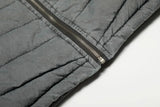Embroidery Retro High Street Puffer Jacket