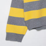 Stylish Lightweight Loose Striped Knit Sweater
