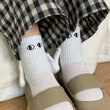 Magnetic Hand Cartoon Eyes Socks