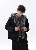 Stylish Long-lasting Faux Fur Hooded Jacket