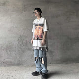 Vibrant Graphic Oversized for Daily T-Shirt