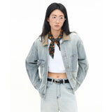Y2K Streetwear High Quality Blue Denim Jacket