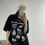 Y2k Women's Cat T-shirt