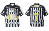 Retro Mesh Soccer Jersey Graphic Sport T-Shirt