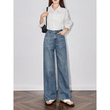 Handmade Wide Leg Denim Jeans