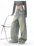 Ultra Wide-Leg Baggy Denim Jeans