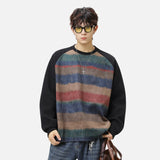Streetwear Crewneck Raglan Sweatshirt