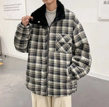 Reversible Warm Double Wool Faux Fur Jacket