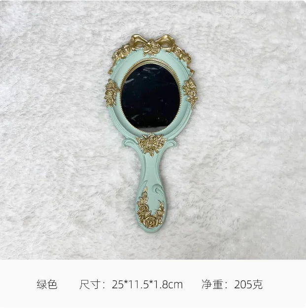 Vintage baroque Hand Mirror