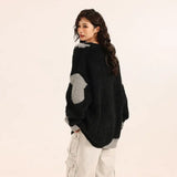Women Cool Retro Loose Knitted Cardigan