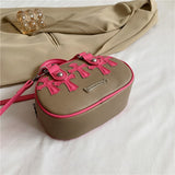 Cross Embroidery Handbag