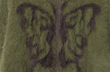 Breathable Y2K Butterfly Jacquard Kniter Cardigan