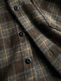 High Quality Vintage Plaid Coat Shirt