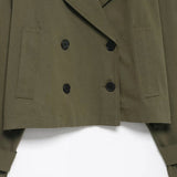 Chic Double Breasted Retro Trench Jacket