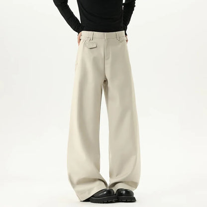 Cleanfit Korean Style Casual Wide Leg Pants