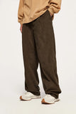 Polyester High-waist Pants