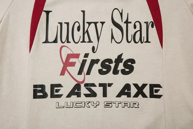 Y2K Vintage Lucky Star Graphic T-shirt