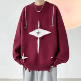 Gothic Eye Oversized Knitwear jumpers Sweater