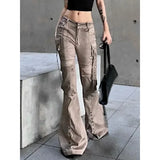 Micro Horn Stereoscopic Pocket Jeans