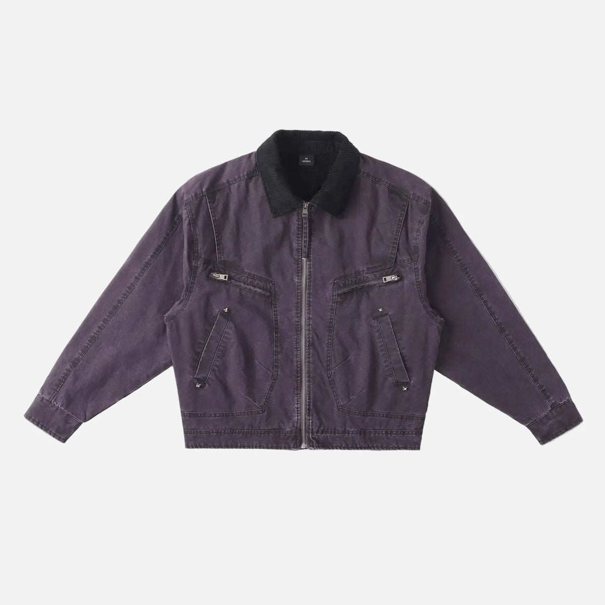 Y2K Cityboy Style Washed Denim Jacket