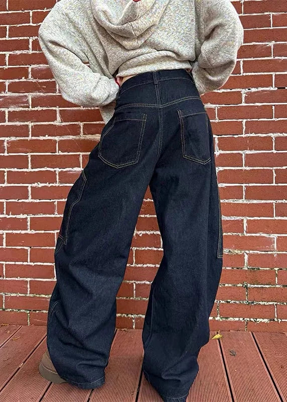 Vintage Oversize Hip Hop Cargo Jeans