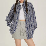 Striped Loose Long Sleeve Casual Shirt
