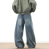 Baggy Handsome Wide Leg Denim Jeans