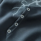 "Refused Change" Lightning Graphic Hoodie