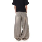 Arc Washed Grey Baggy Jeans