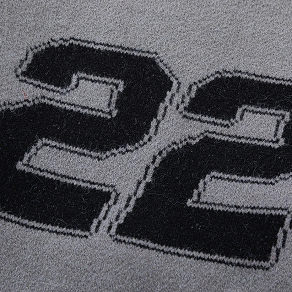 Turbo Drive Gray Star Sweater