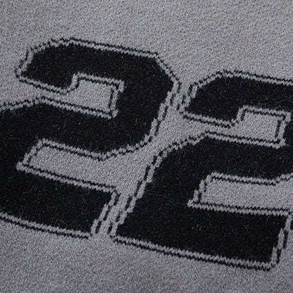 Turbo Drive Gray Star Sweater