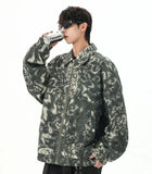 Niche Tie Dyed Denim Jacket