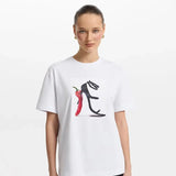 Retro Russian Style Printed Fun Casual T-Shirt